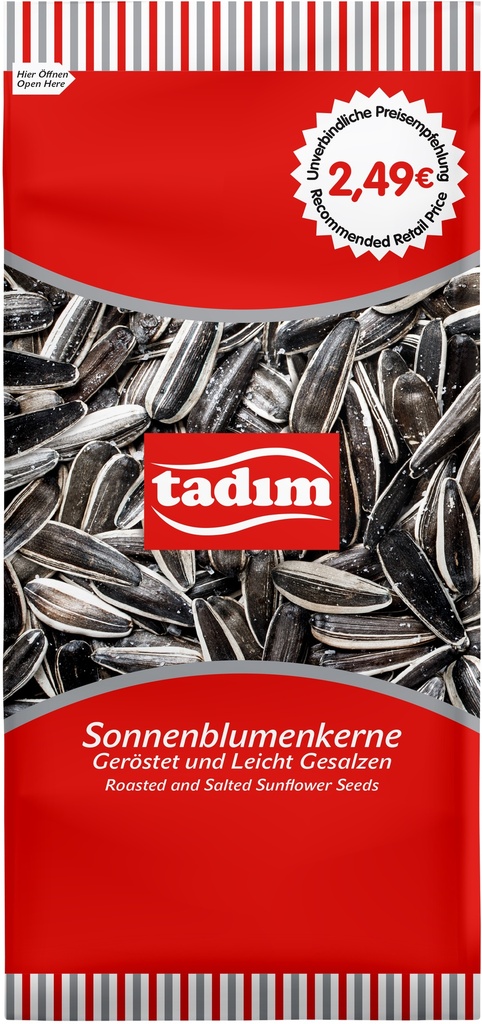 TADIM CEKIRDEK SIYAH AZ TUZLU (KIRMIZI) 270GR
