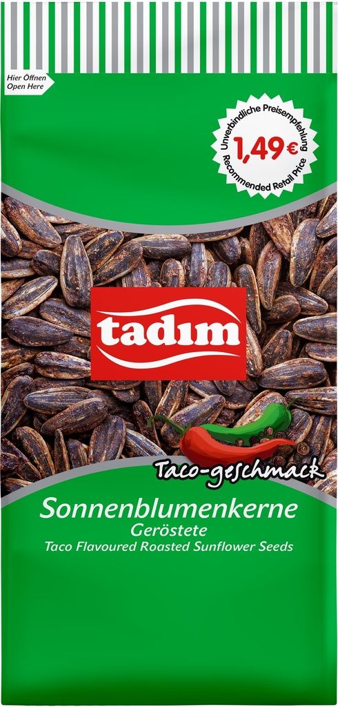 TADIM CEKIRDEK TACO BAHARATLI 150GR