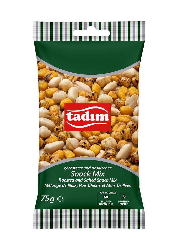SNACK MIX GERÖSTET & GESALZEN 75 GR