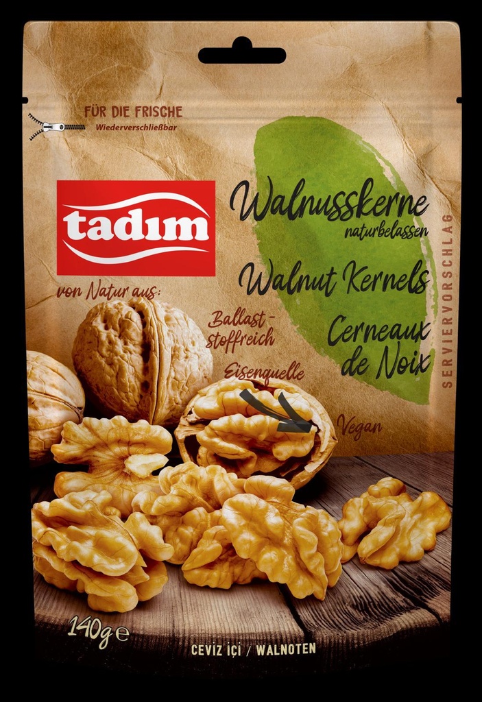 140 GR. WALNUSSKERNE NATURBELASSEN 